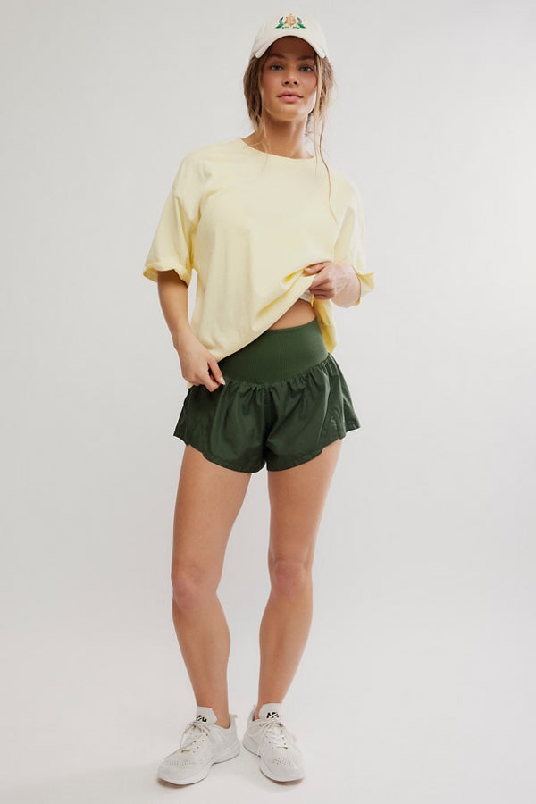 Free People Movement Carpe Diem Short in Ivy