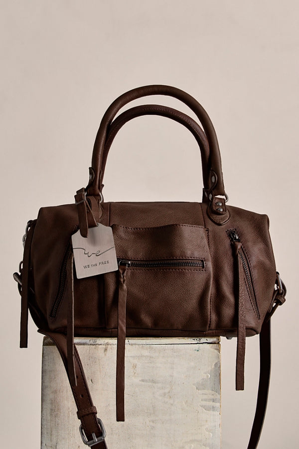 Free People WTF Baby Emerson Tote Bag in Espersso