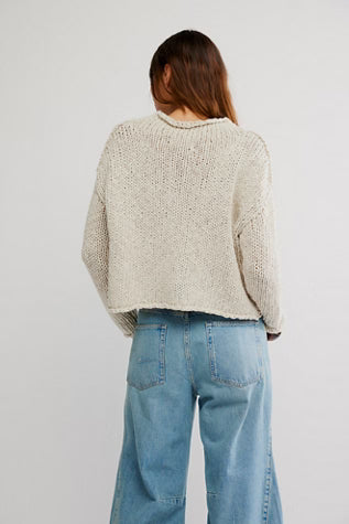 Free People Opal Sweater in Tea