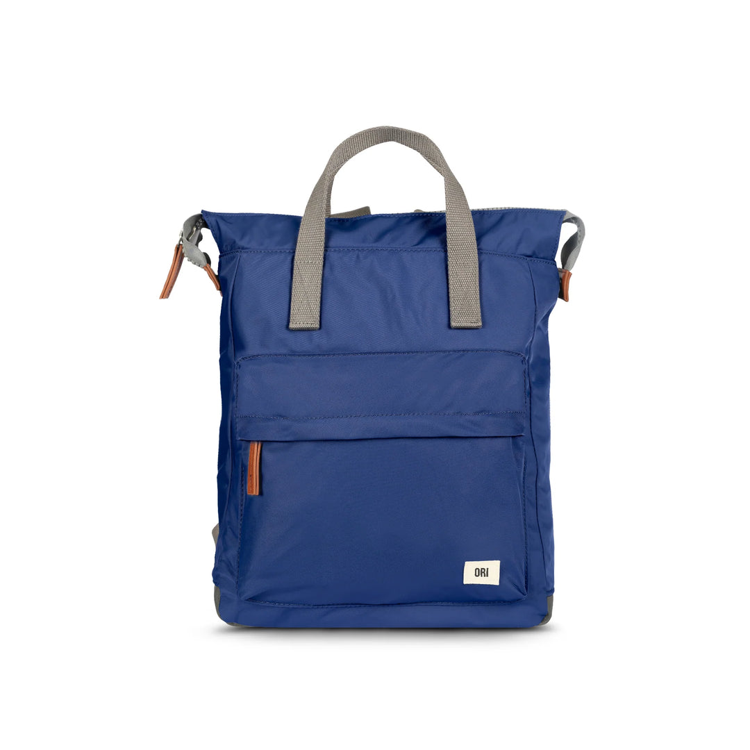 ORI Bantry B Medium Recycled Nylon Backpack in Burnt Blue