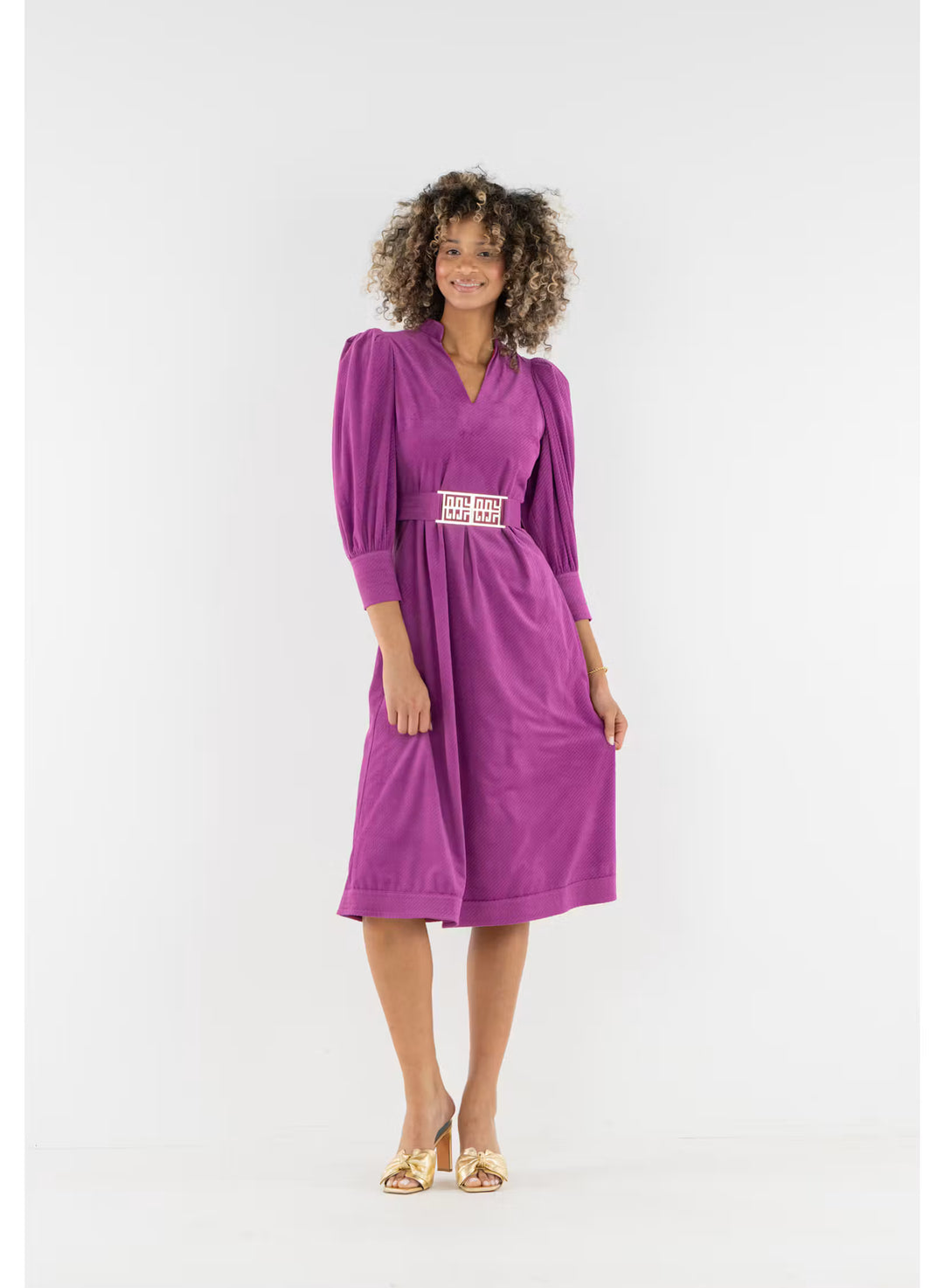 Emily McCarthy Valentina Dress in Sugar Plum