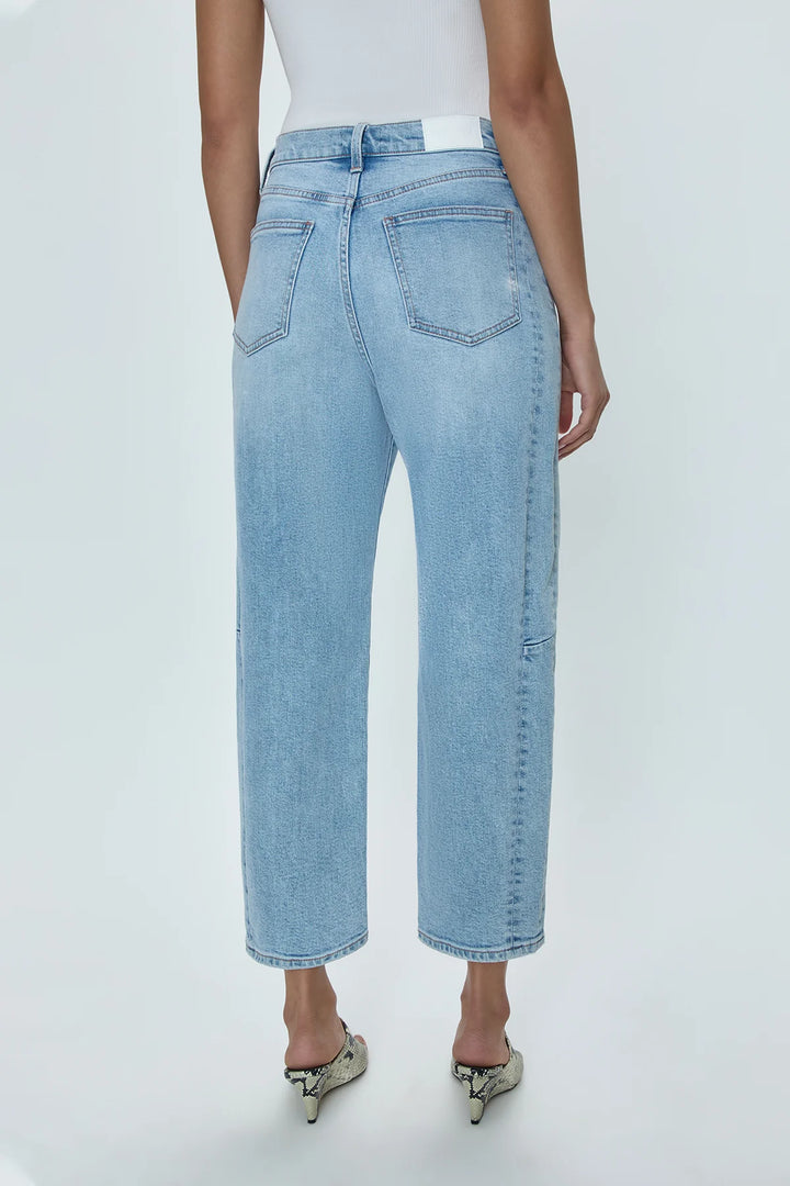Pistola Eli High Rise Barrel Jean in Dynamic