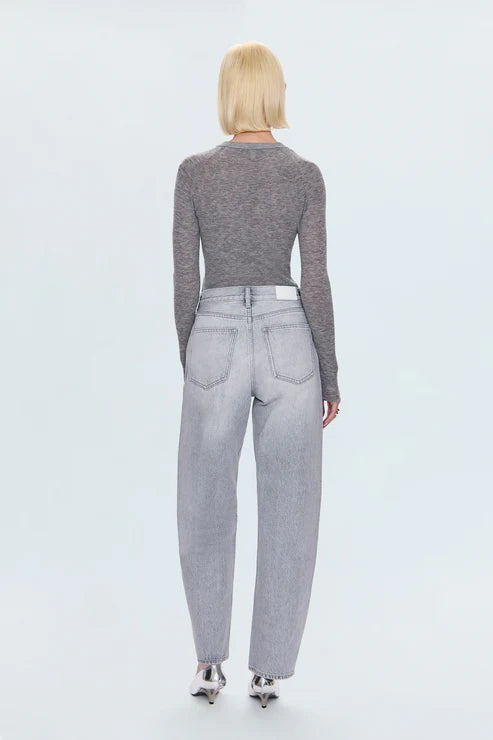 Pistola Wes High Rise Barrel Jean in Enigma