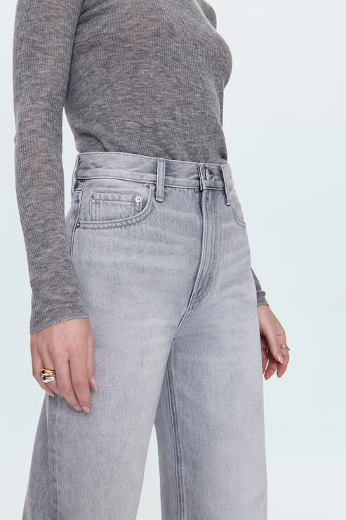 Pistola Wes High Rise Barrel Jean in Enigma
