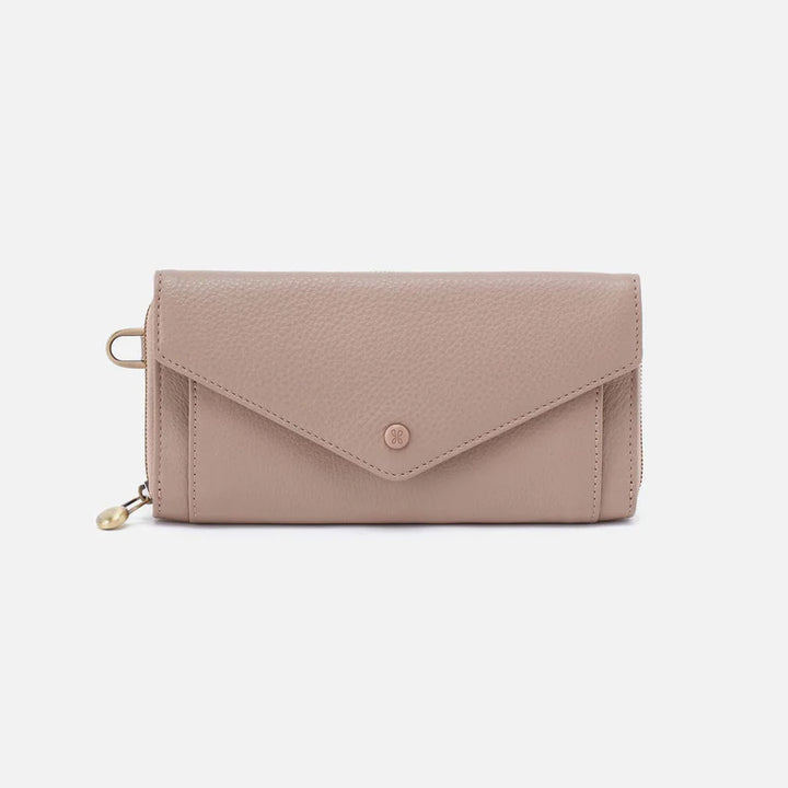 Hobo Goldie Large Wallet in Warm Adobe