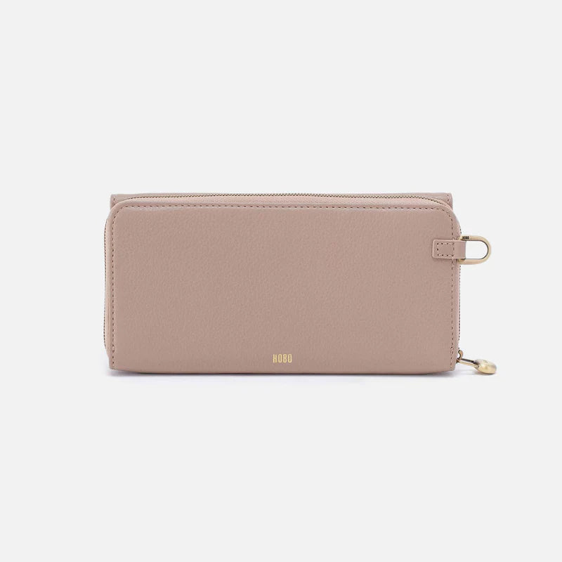 Hobo Goldie Large Wallet in Warm Adobe