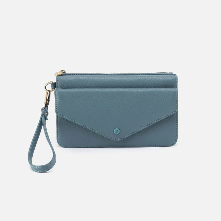 Hobo Goldie Wristlet in Agave Leaf