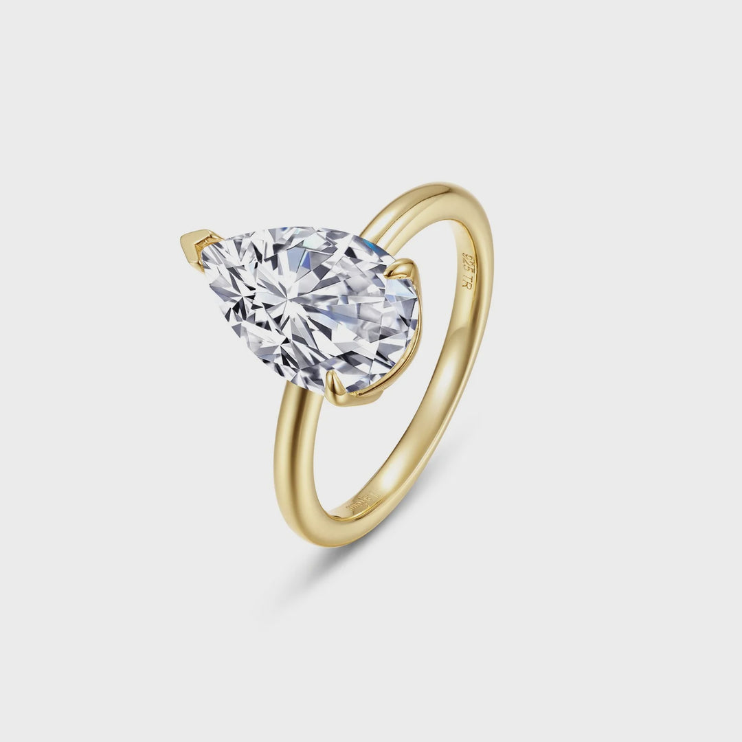 Lafonn Poise Pear-Cut Ring
