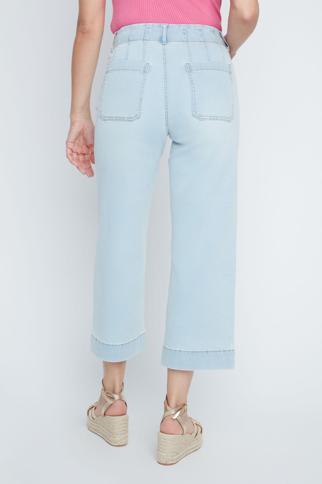 Renuar Woven Pant in Blue Wash
