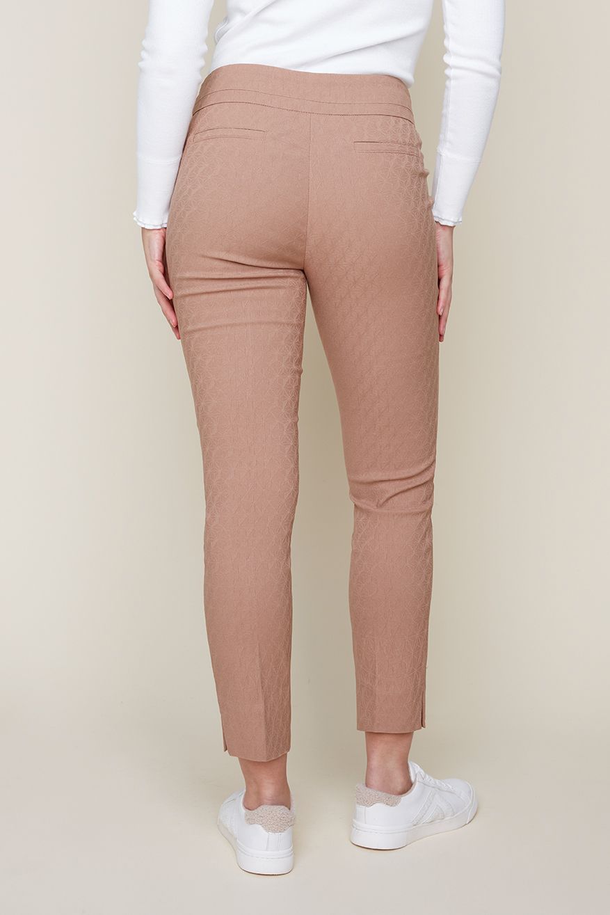 Renuar Ankle Length Pant in Tan