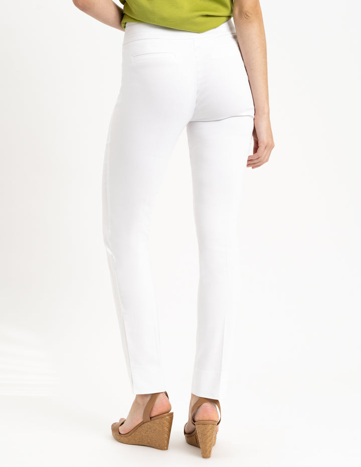 Renuar Go To Full Length Pant in Cream