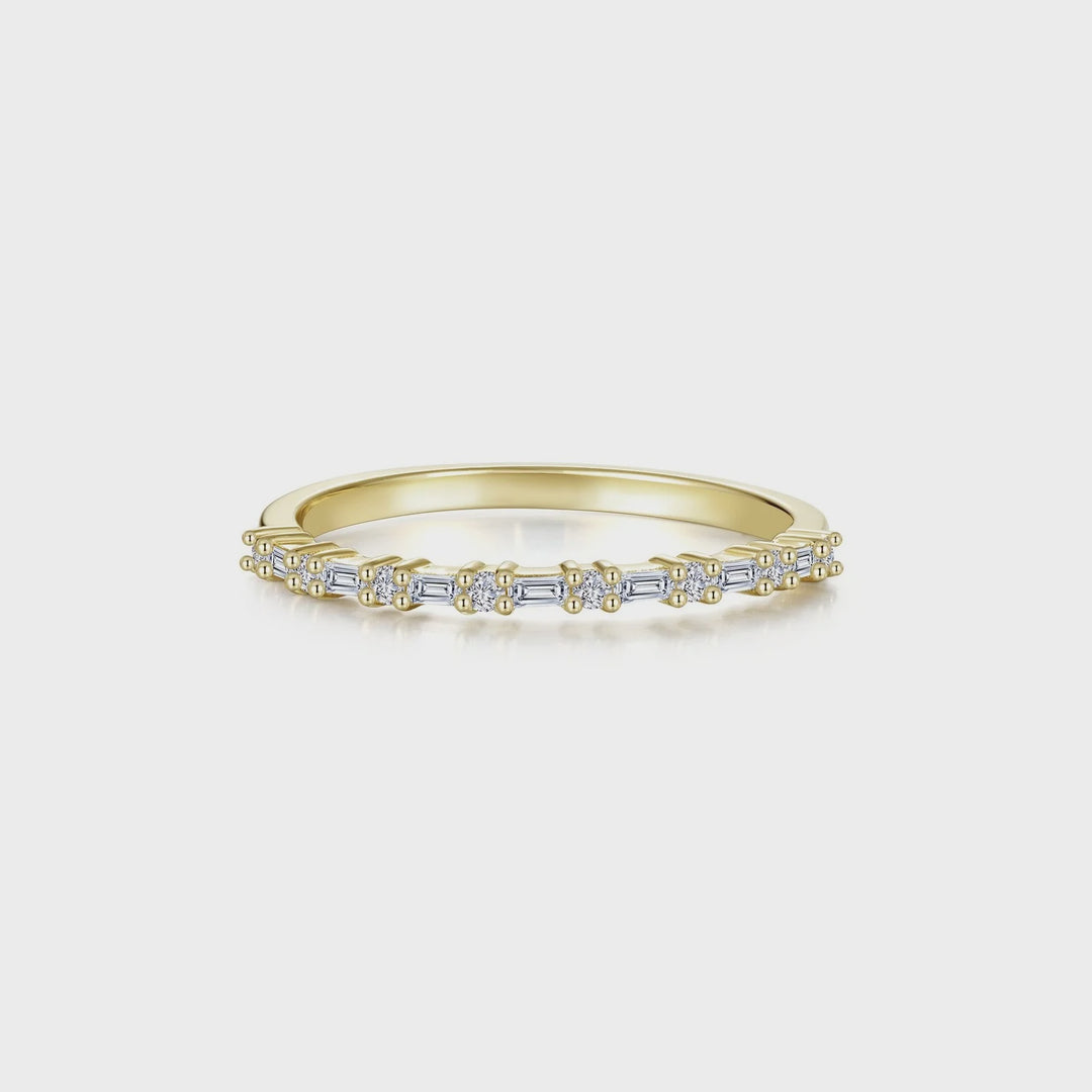 Lafonn Eden Baguette Minimalist Ring