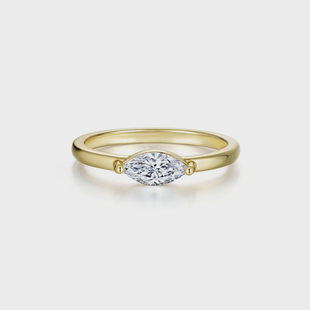 Lafonn Sola Marquise East-West Ring