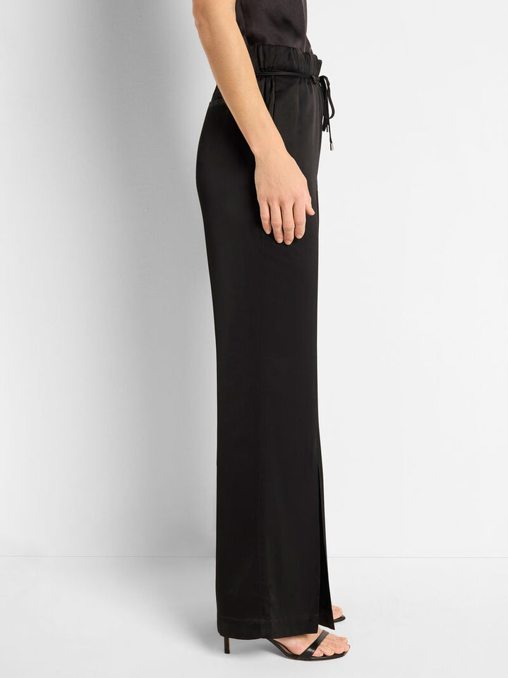 Nic + Zoe Social Edit Front Slit Pant in Black