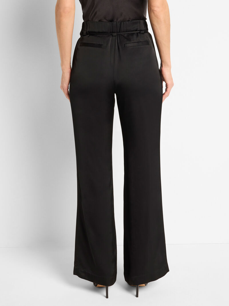 Nic + Zoe Social Edit Front Slit Pant in Black