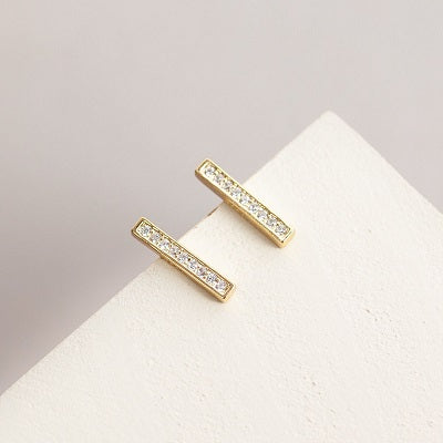 Sadie 18K Gold Stud Earrings