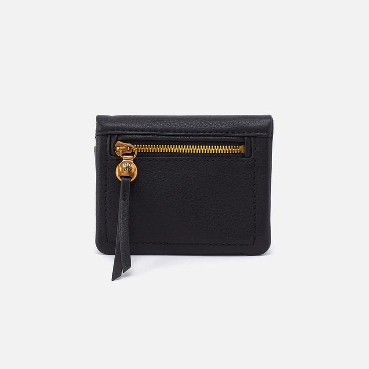 Hobo Lumen Mini Wallet in Black