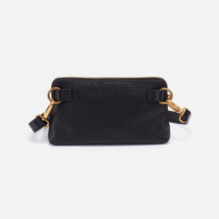 Hobo Fern Slim Belt Bag in Black