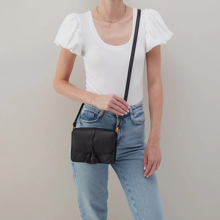 Hobo Eden Small Crossbody in Black