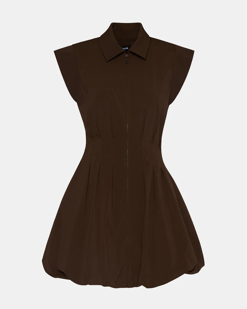 Steve Madden Dyanne Dress in Dark Espresso