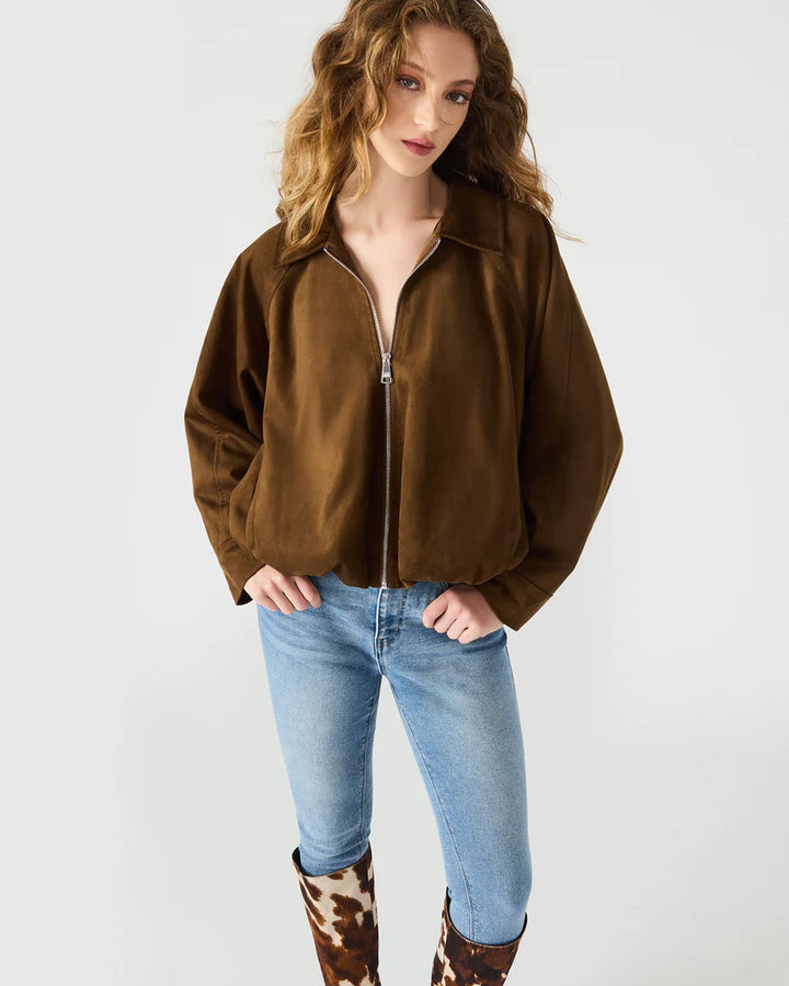 Steve Madden Mackey Jacket in Chestnut