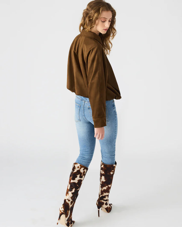 Steve Madden Mackey Jacket in Chestnut