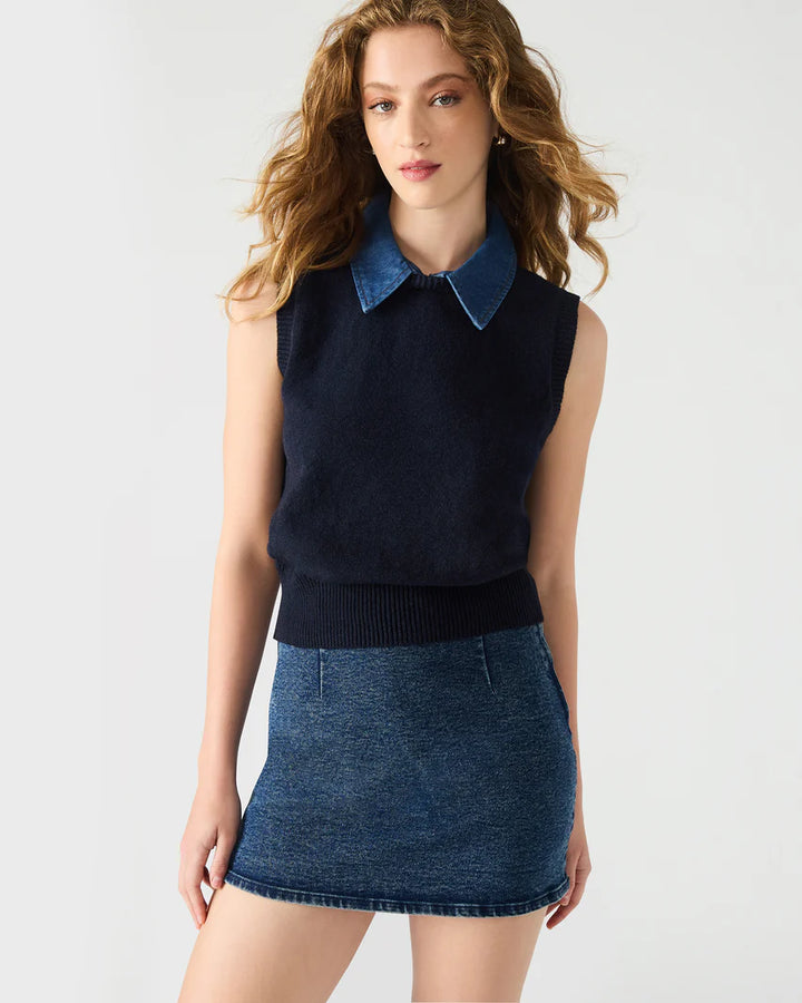 Steve Madden Jeane Sweater Vest in Multi