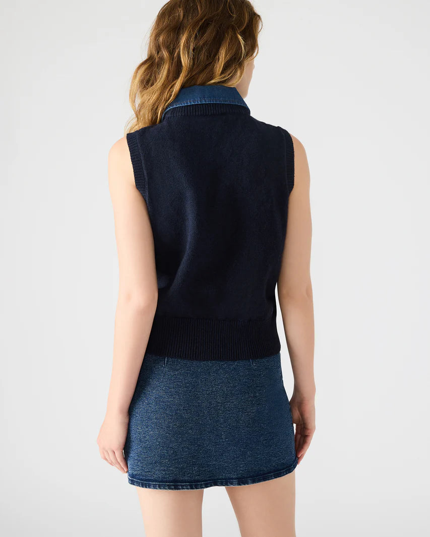 Steve Madden Jeane Sweater Vest in Multi