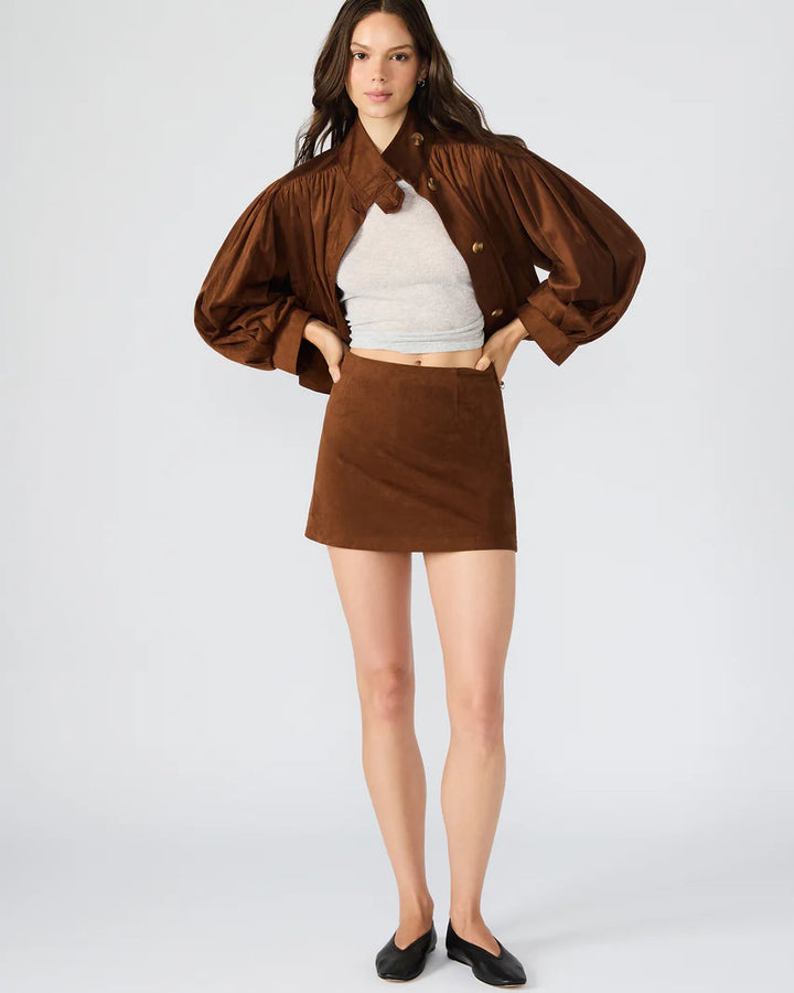 Steve Madden Cindi Skort in Chicory Coffee