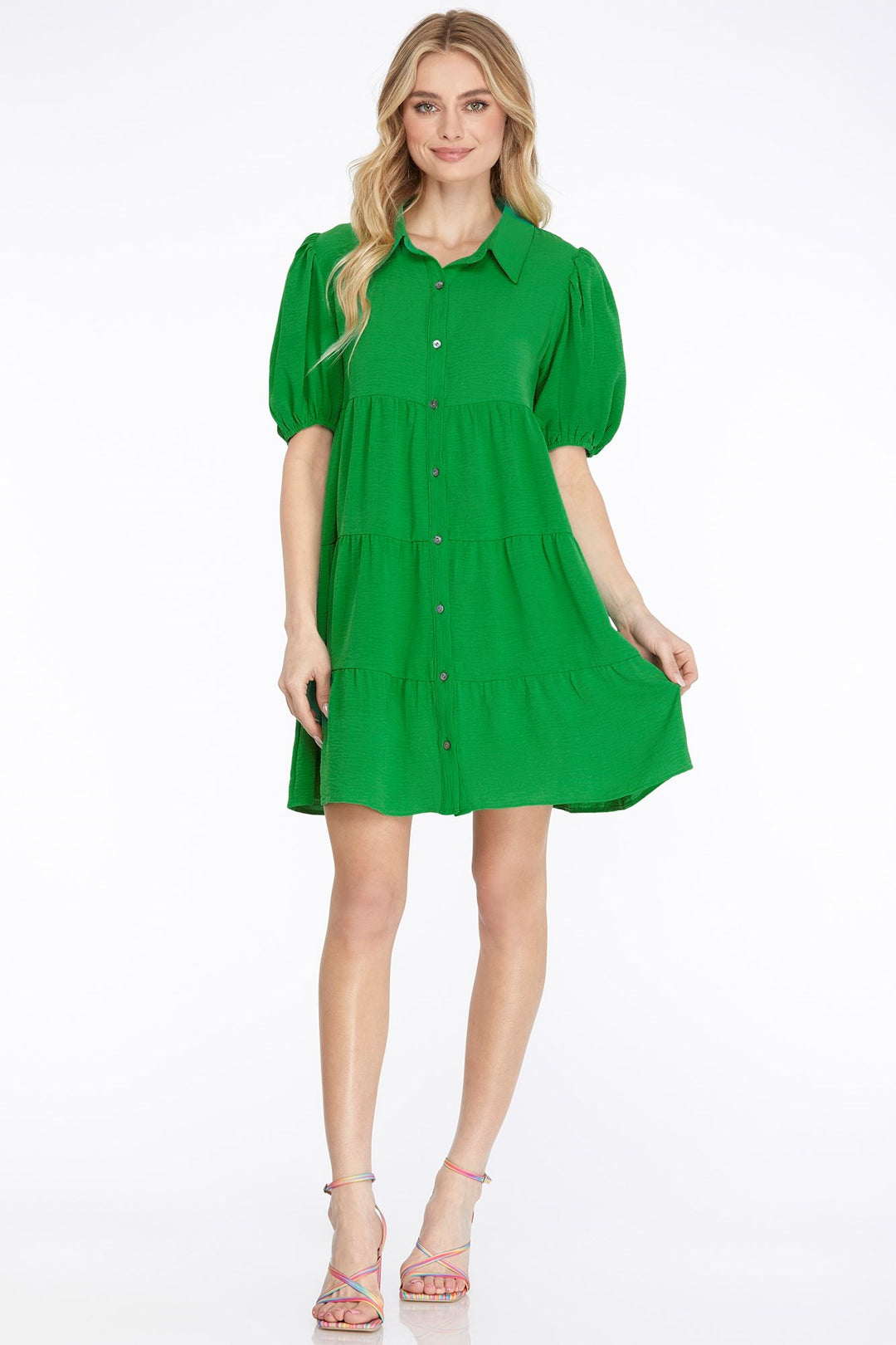 Flirt For Fun Green Dress