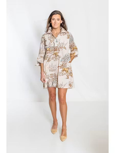 House Of MBR Maple Field & Feather© Ruthie Shirt Dress Short