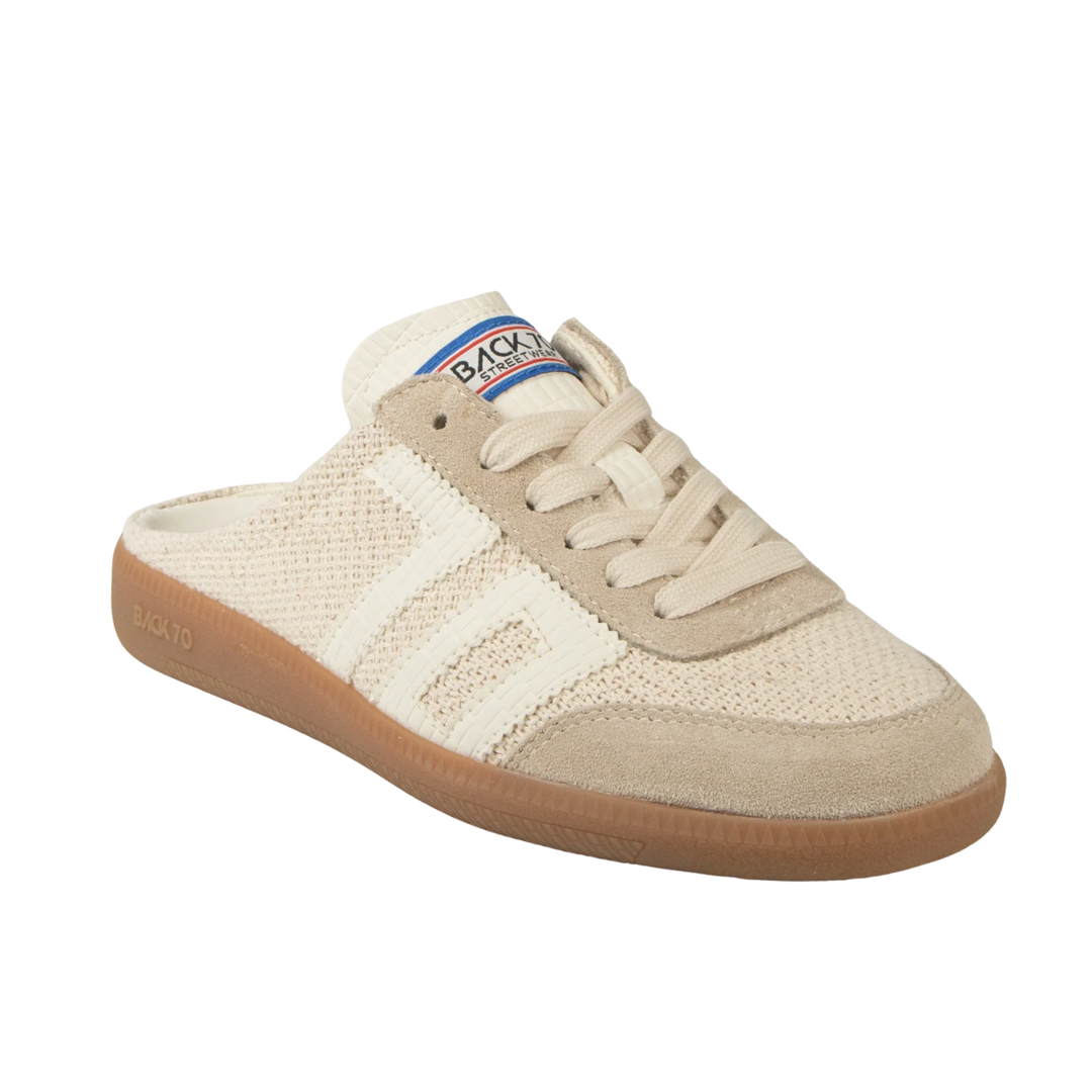 Back 70 EASTER in SACCO MILK Backless Sneakers