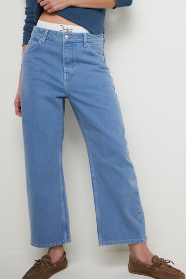 Free People Deep Trance Dropped Boyfriend Jean in Ocean