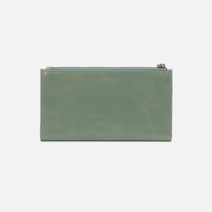 Hobo Jill Large Bifold Wallet in Jade