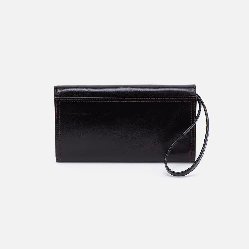 Hobo Romy Wallet Crossbody in Black
