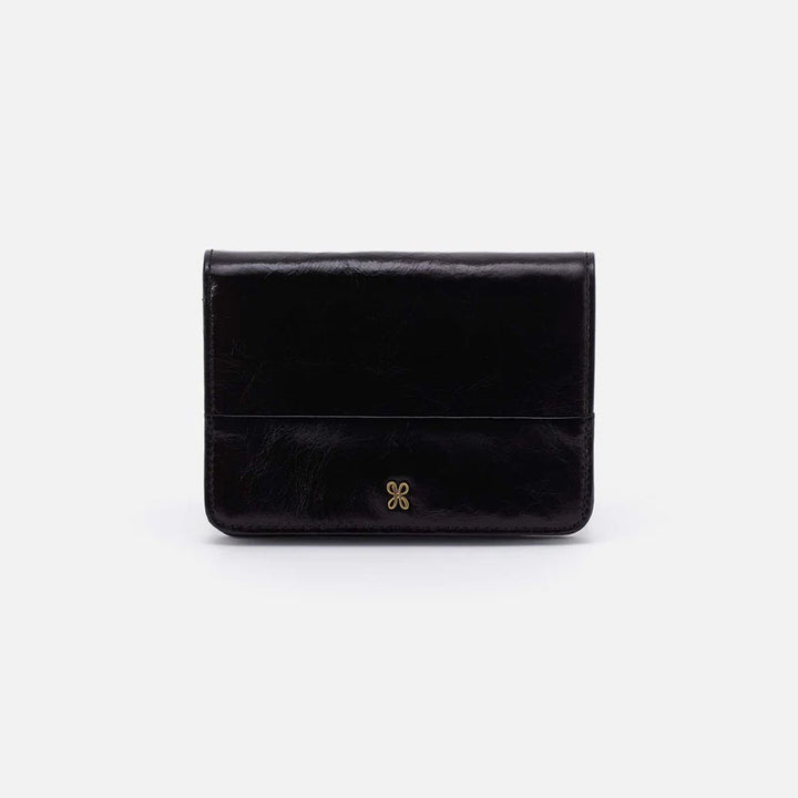 Hobo Jill Bifold Wallet in Black