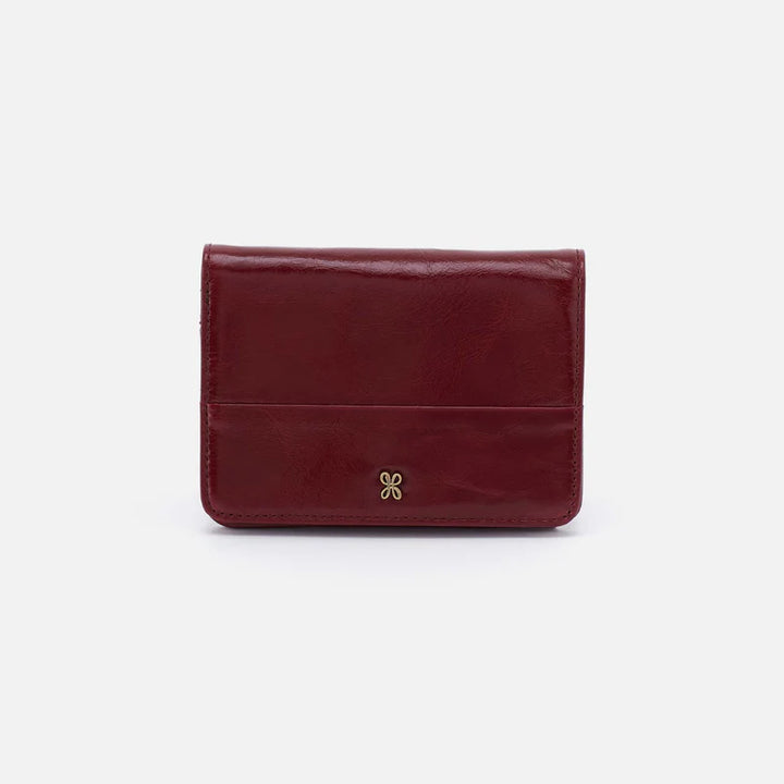 Hobo Jill Bifold Wallet in Saddleberry