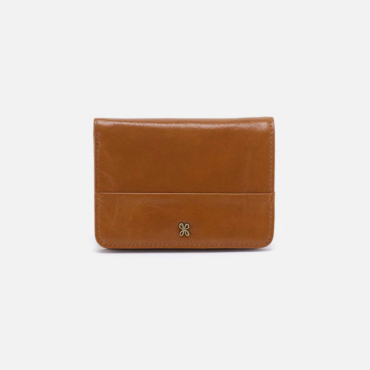 Hobo Jill Bifold Wallet in Truffle
