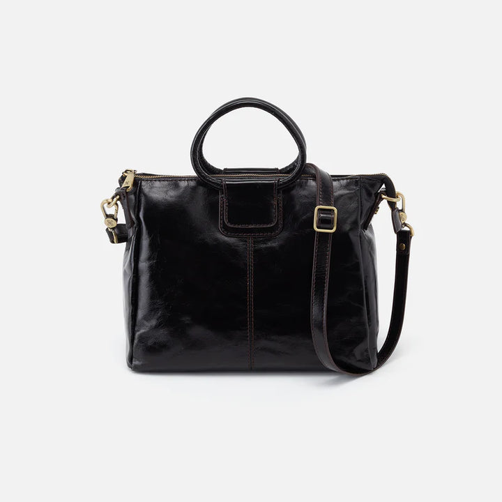 Hobo Sheila Medium Satchel in Black