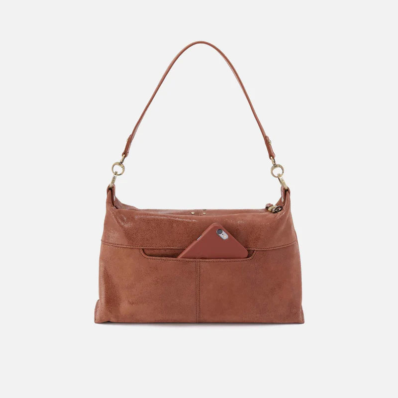 Hobo Avon Shoulder Bag in Burnished Saddle