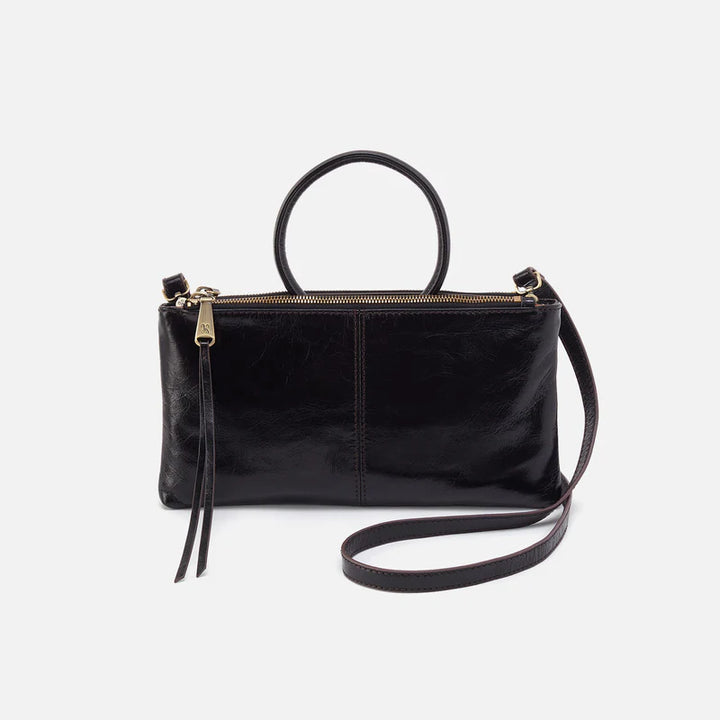 Hobo Sable Crossbody in Black