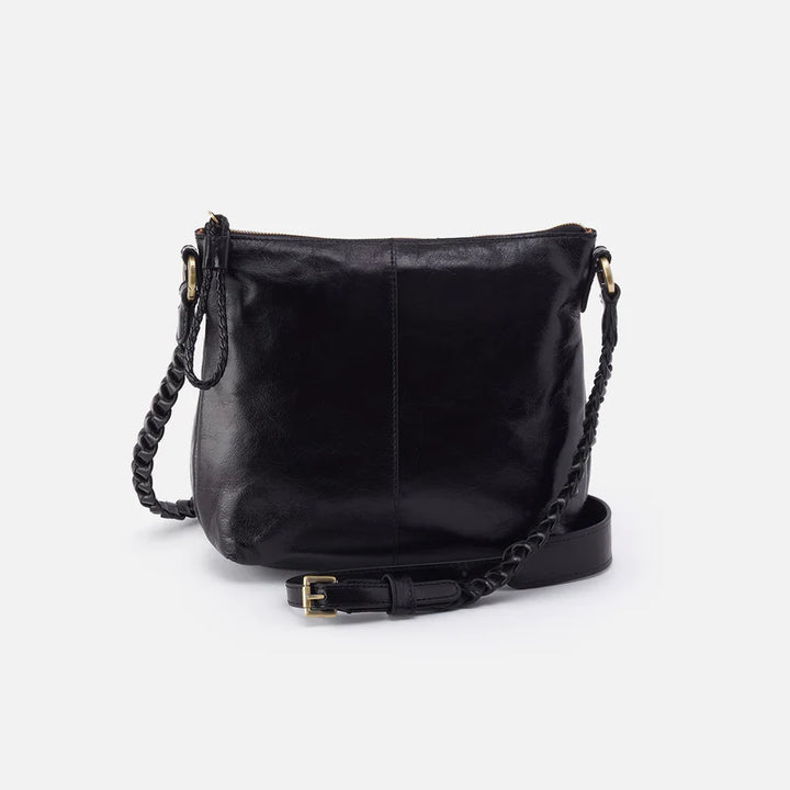 Hobo Lasso Medium Crossbody in Black