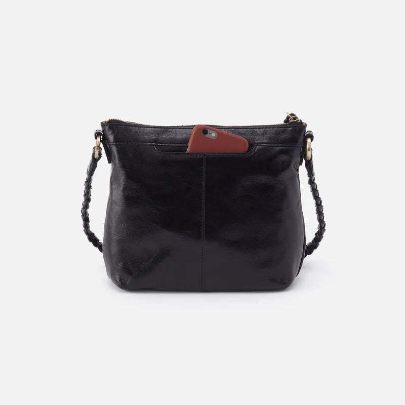 Hobo Lasso Medium Crossbody in Black