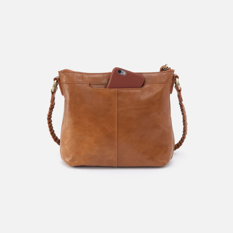 Hobo Lasso Medium Crossbody in Truffle