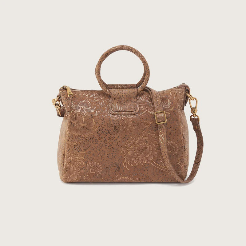 Hobo Sheila Medium Satchel in Mink Folklore