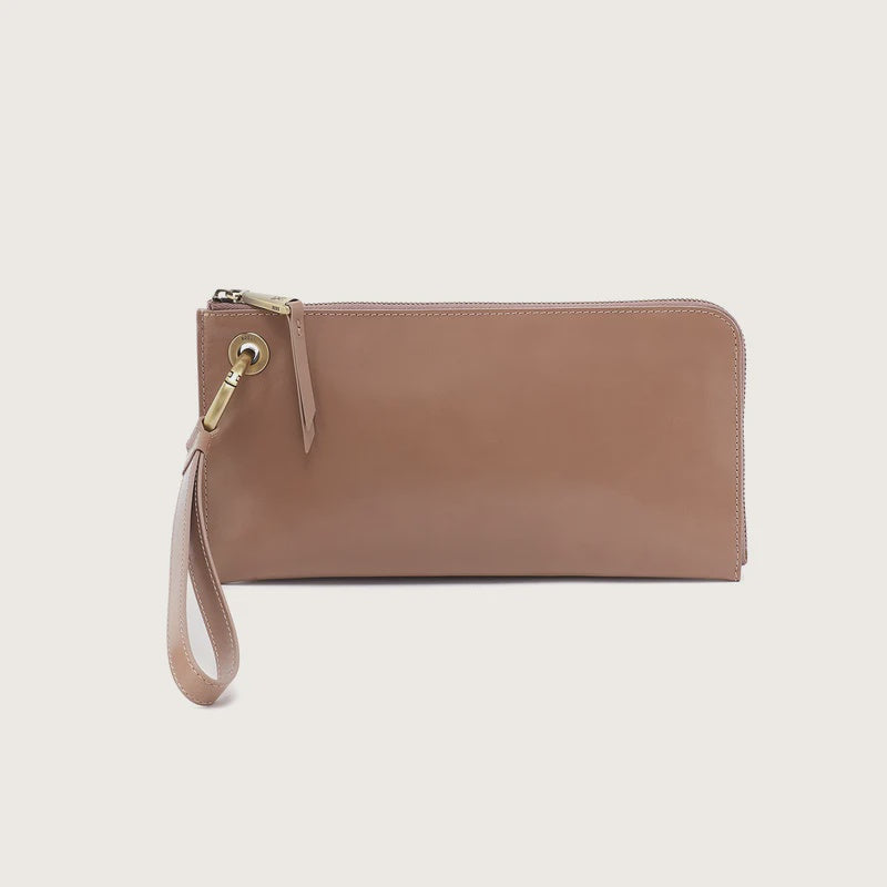 Hobo Jett Wristlet in Woodsmoke