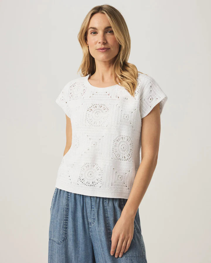 Anderson Sweater Tank in White