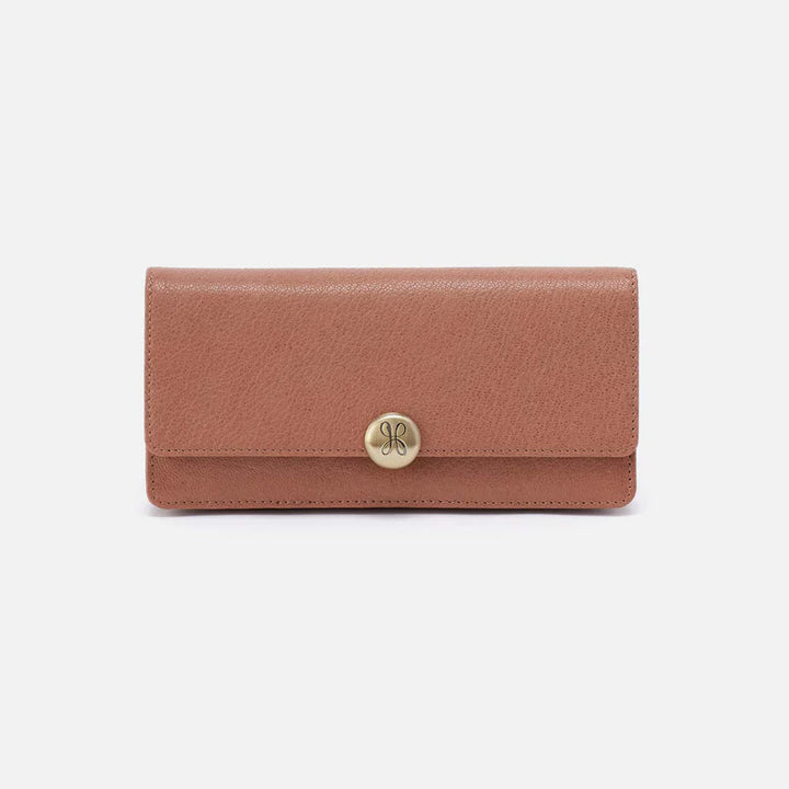 Hobo Hutton Large Wallet in Glazed Donut