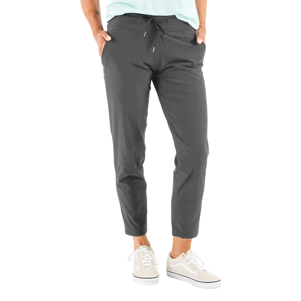 Free Fly Women's Breeze Cropped Pant in Graphite