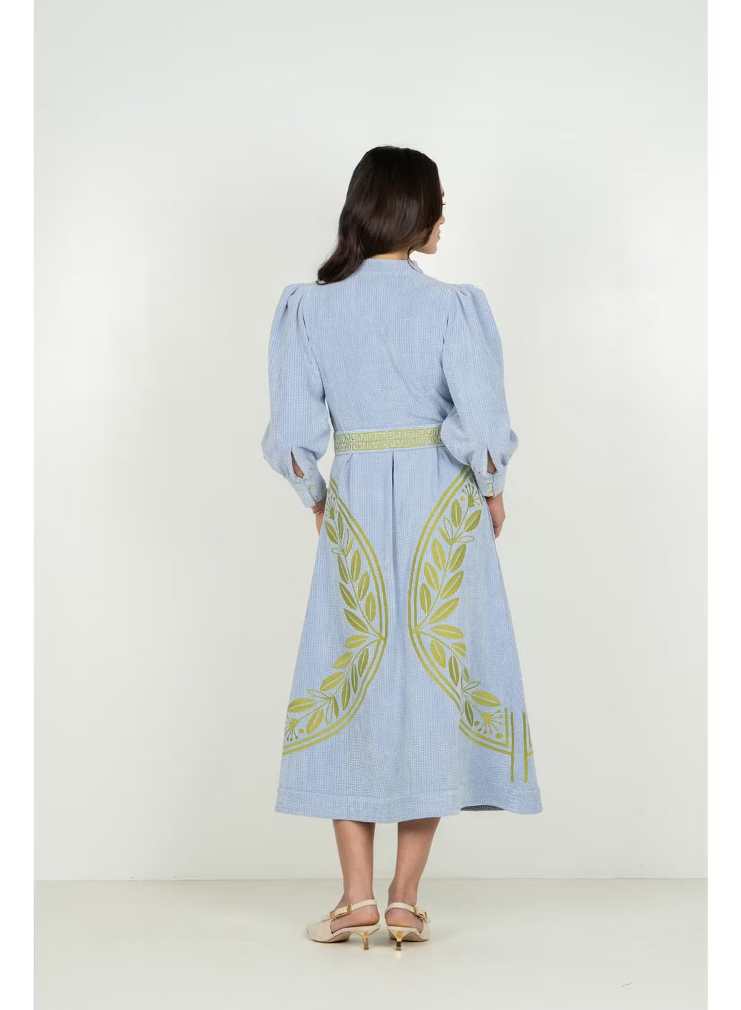 Emily McCarthy Valentina Dress in Blu